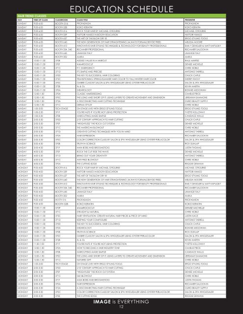 IMAGE Expo Show Guide Houston 2016