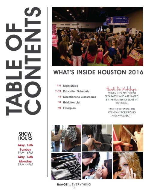 IMAGE Expo Show Guide Houston 2016