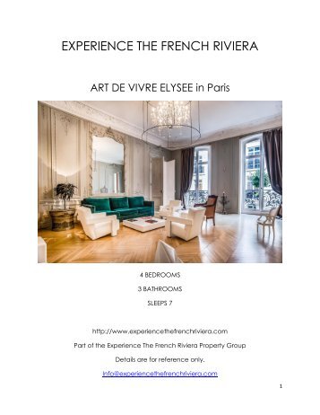 Art De Vivre Elysee - Paris