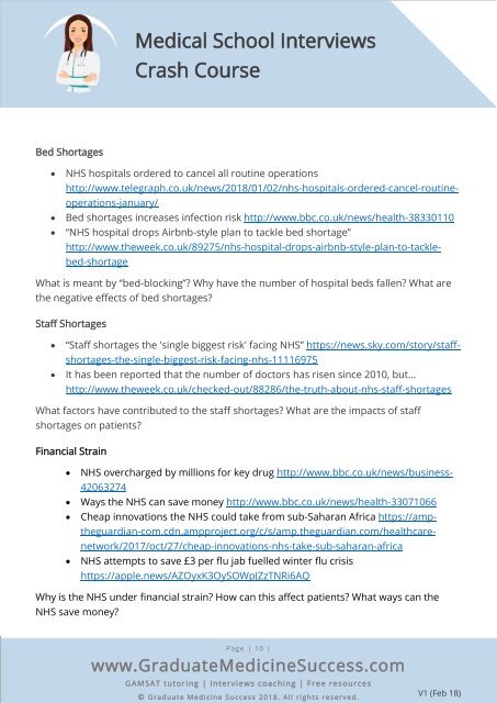 InterviewsCrashCourse_Graduate Medicine Success