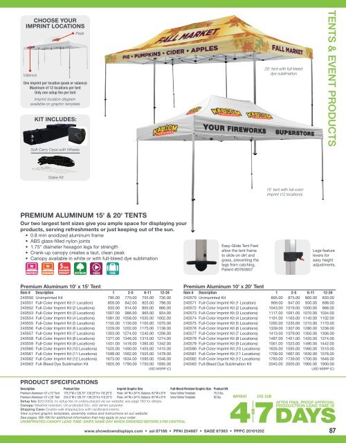 Showdown Displays