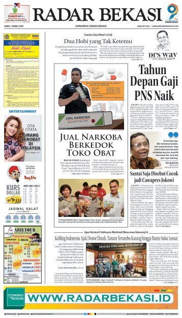 RADAR BEKASI EDISI 1 MARET