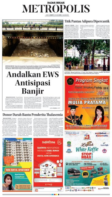 RADAR BEKASI EDISI 2 MARET