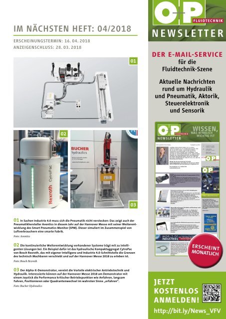 O+P Fluidtechnik 3/2018