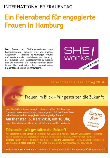 SHE works! - MINT-Special: Frauen und Technik