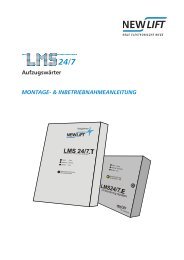 LMS24/7.T - New Lift