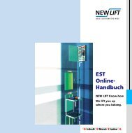 EST Handbuch Online- - New Lift