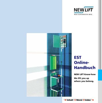 EST Handbuch Online- - New Lift