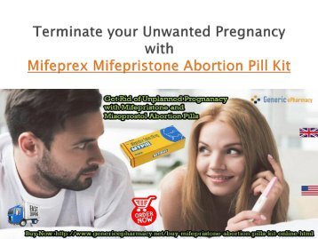 Buy Mifeprex Abortion Pill Kit Online at Cheap Price in USA UK GenericEPharmacy