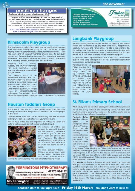 282 March 2018 - Gryffe Advertizer