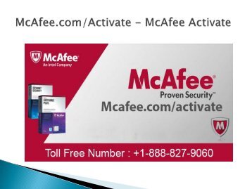 McAfee.comActivate  McAfee Activate