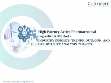 High Potency Active Pharmaceutical Ingredients Market