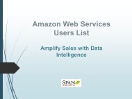 Amazon Web Services Users