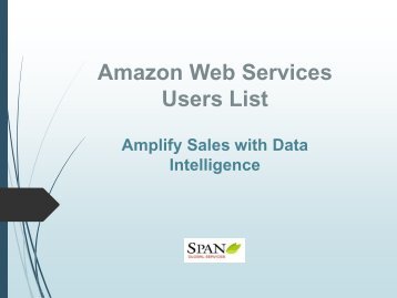 Amazon Web Services Users