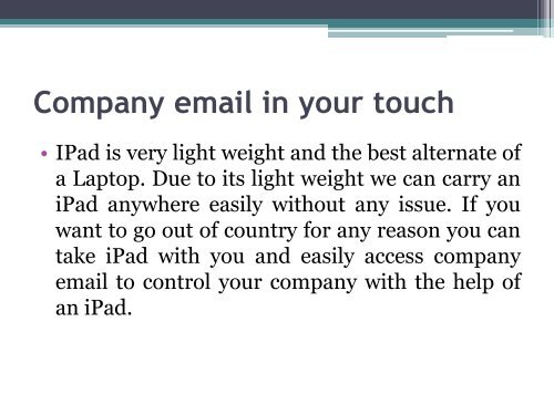 8-reasons-to-use-an-iPad-for-business-purposes