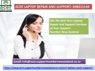 Acer laptop repair and support number- 098015144 