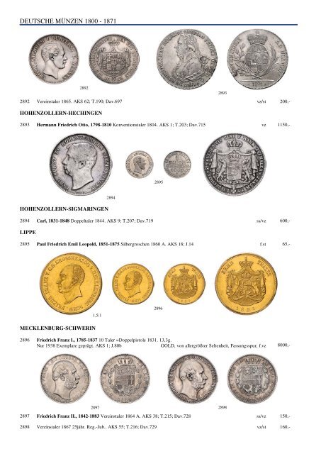 80. Auktion - Münzen & Medaillen - Emporium Hamburg