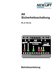 3 Wissenswertes über Ihre A6 Sicherheitsschaltung - New Lift