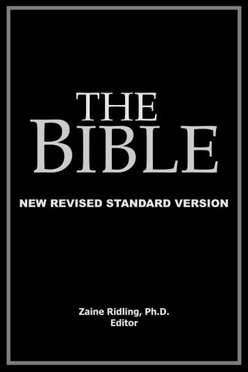 NRSV BIble