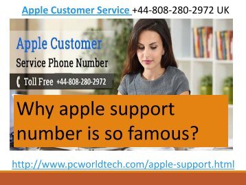 24/7 Technical Support with Apple Support UK @44-808-280-2972