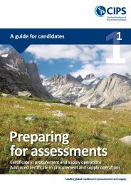 Preparing for CIPS Certificate level assessments