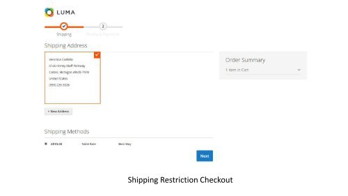 Magento 2 Payment & Shipping by Customer Group