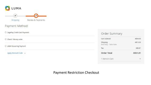 Magento 2 Payment & Shipping by Customer Group