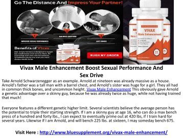  Vivax Male Enhancement Best Testosterone Booster Supplements