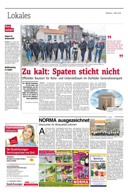 Stadtanzeiger Coesfeld kw 10