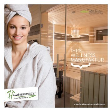 Wellness Manufaktur Wellnessprospekt 2018