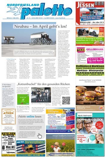 Nordfriesland Palette 10 2018