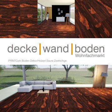 dwb Produktinformation PrintCork Boden Saure Zwetschge