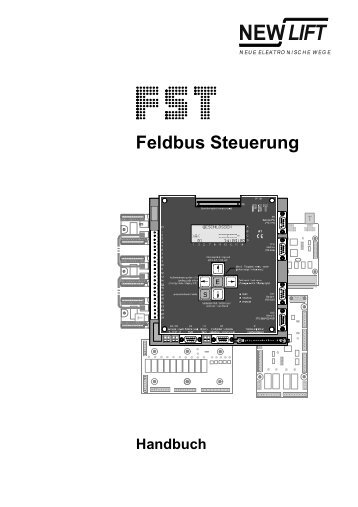 3 Benutzerschnittstelle der FST Steuerung - New Lift