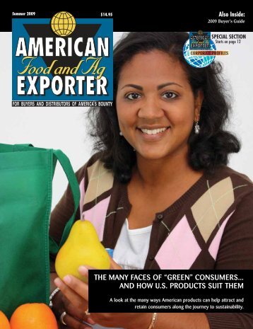 the many faces of “green” - American Food and Ag Exporter