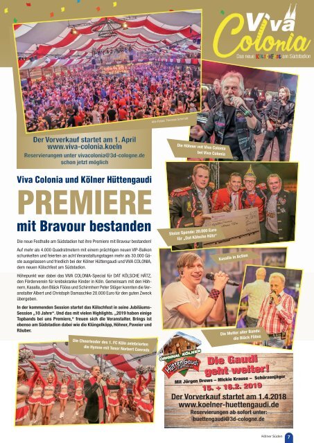 Kölner Süden Magazin Februar 2018