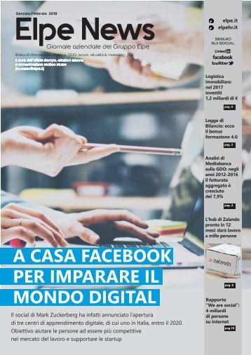 ELPE NEWS GENNAIO-FEBBRAIO 2018
