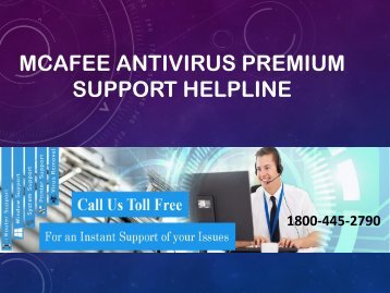 1800-445-2790 Mcafee Toll Free Helpline  Contact Number