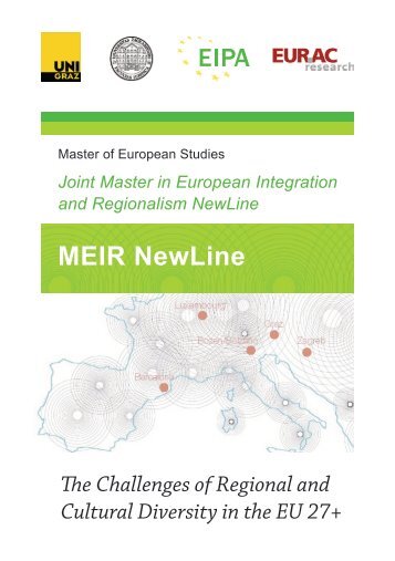the MEIR - New Line at a glance - Eurac