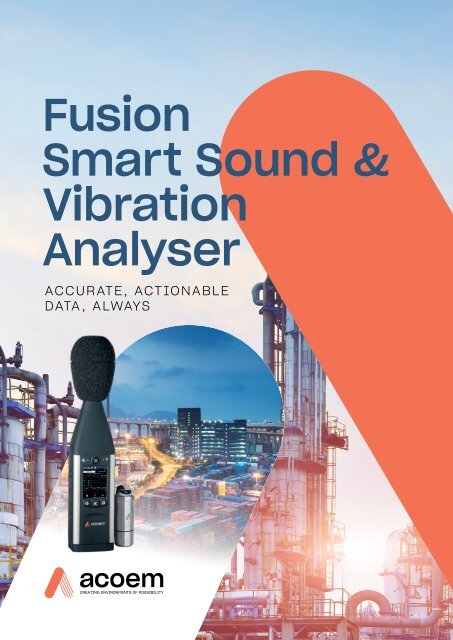 Acoem Fusion 4G brochure