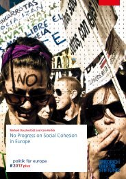No Progress on Social Cohesion in Europe