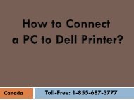 Easy Steps to Connect a PC to a Dell Printer