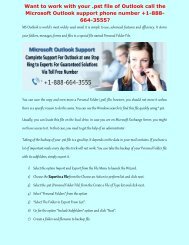 Want to troubleshoot your Microsoft Outlook account call +1-888-664-3555 the Microsoft Outlook support phone number