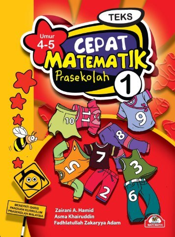 PAKEJ CEPAT MATEMATIK PRASEKOLAH - TAHAP 1