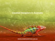 Creative Designers in Australia