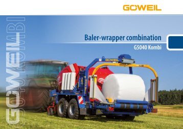 EN | Baler-wrapper Combination | G5040 Kombi | Goeweil