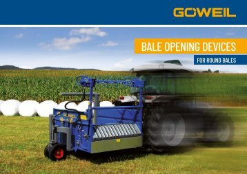 EN | Bale opening devices | RBA, RBS| Goeweil