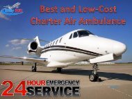 Get Benefits of Low-Cost Air Ambulance Services from Kolkata and Chennai by Hifly ICU