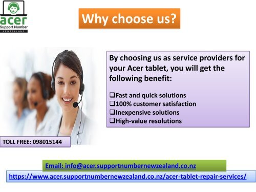 Acer Tablet Repair Technical Support Phone Number- 098015144