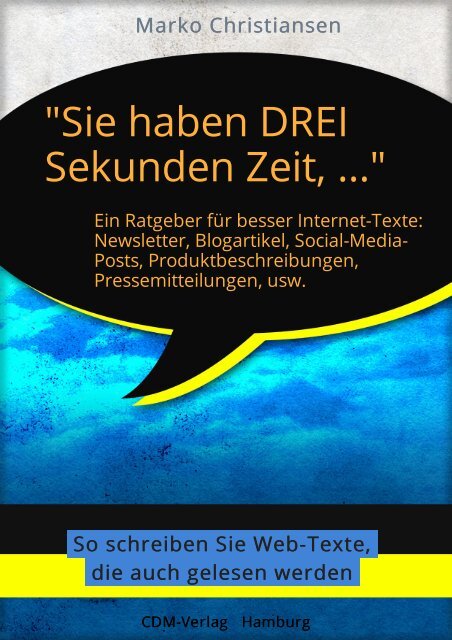 eBook Sie haben drei Sekunden Zeit - Leseprobe 05 03 2018