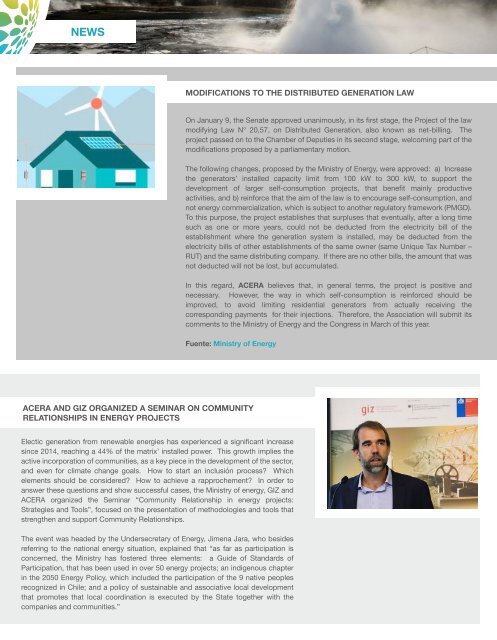 Newsletter ACERA - Febrero 2018